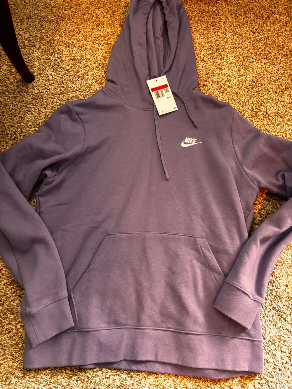 Purple Nike Hoodie NWT (L)